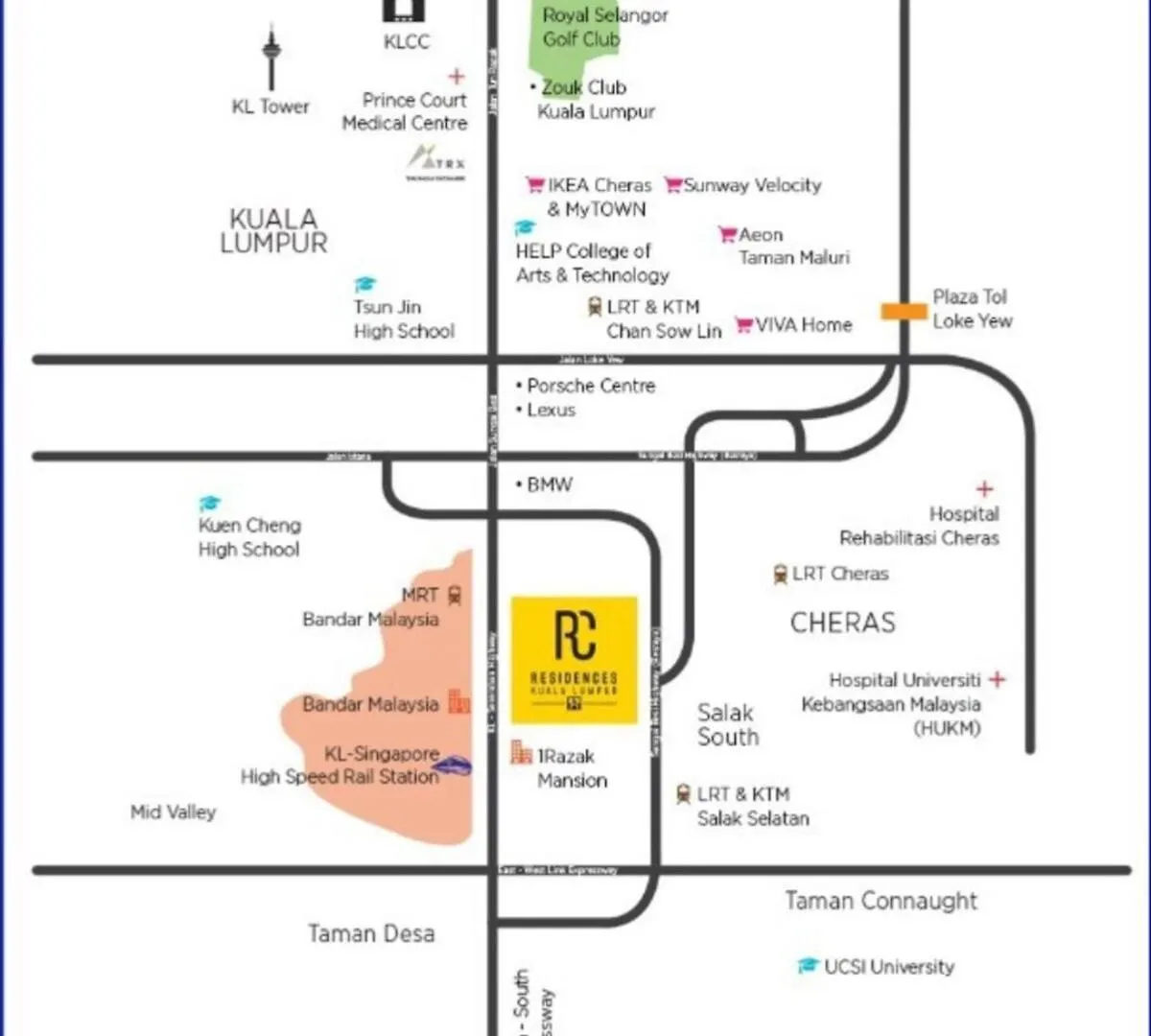 Διαμέρισμα Razak City Kuala Lumpur A2-30 Μαλαισία